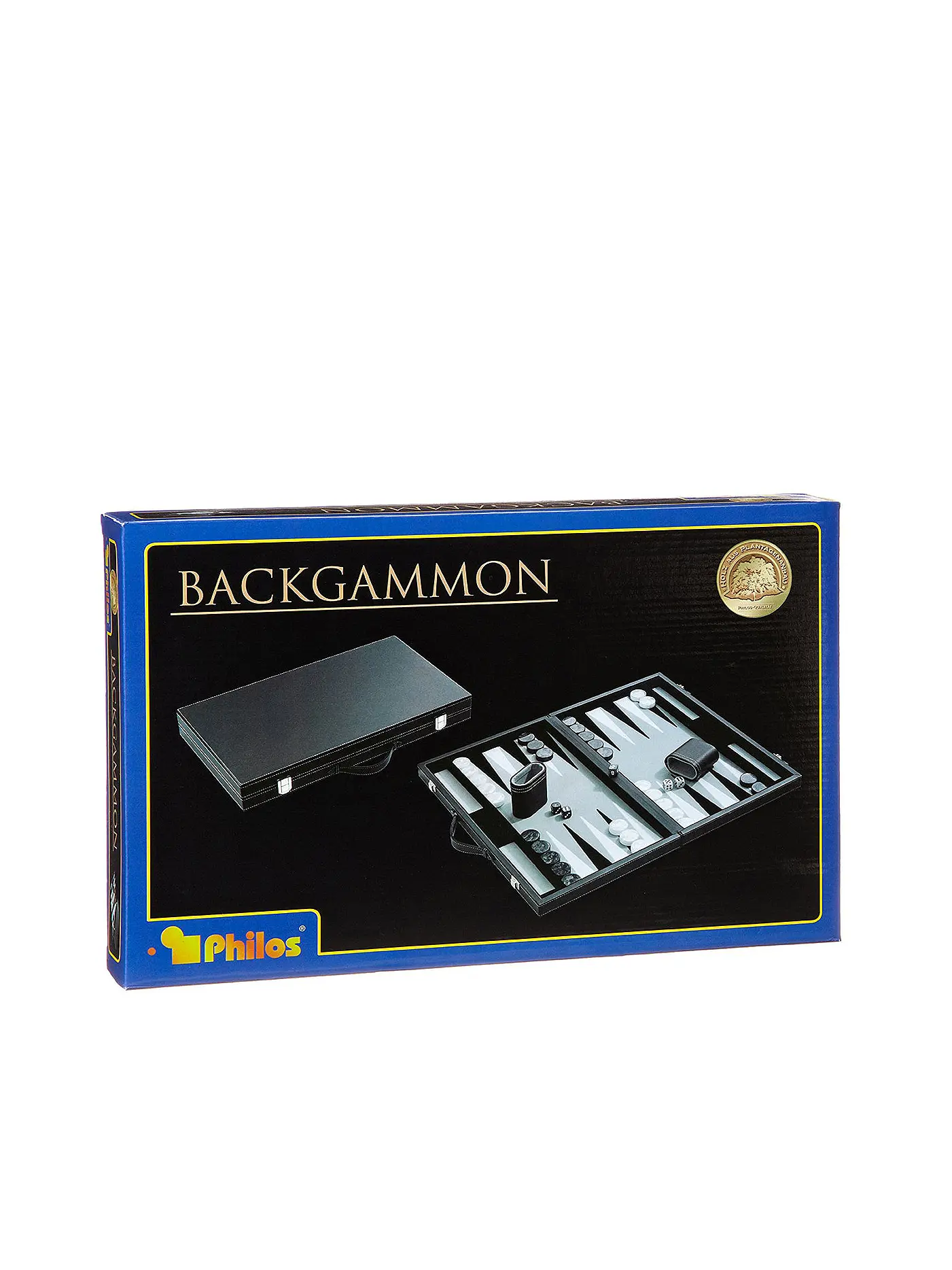 PHILOS | Brettspiel - Backgammon (medium) | 